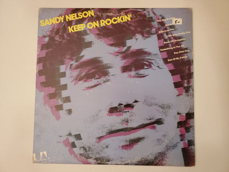 Sandy Nelson Keep On Rockin' vinyl record